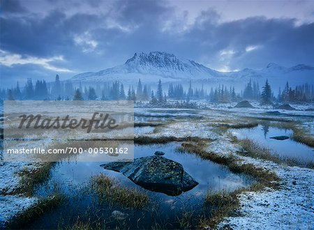Mount Clitheroe, Tonquin Valley, Jasper National Park, Alberta, Canada