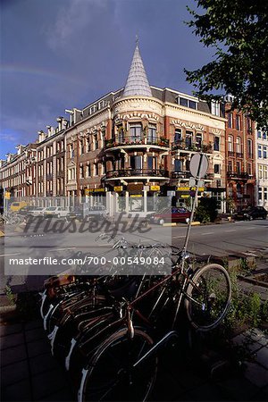 Street Scene, Amsterdam, Holland