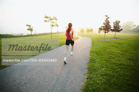 Woman Jogging