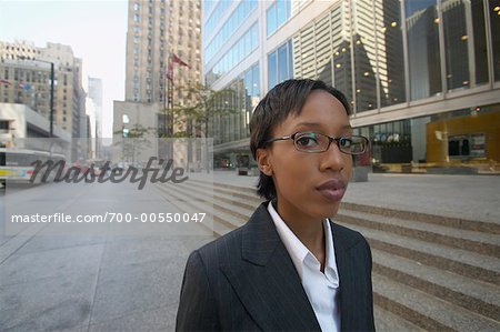 Portrait of Businesswoman, Toronto, Ontario, Canada