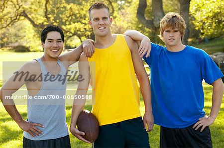 Three Male Teenagers