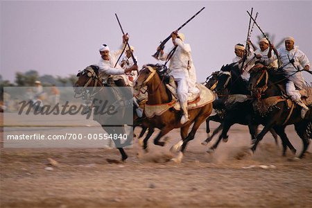 Men Riding Horses, Morocco
