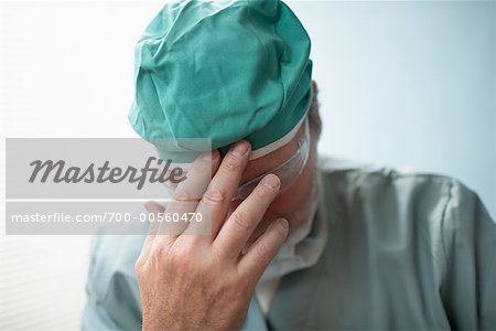 Doctor Looking Upset