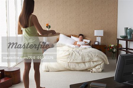 Couple in Bedroom