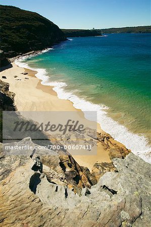 Washaway Beach, Sydney Harbour National Park, Sydney, New South Wales, Australia