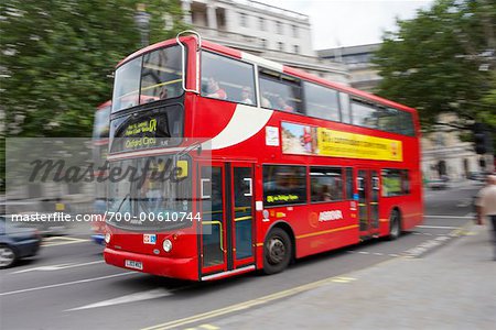 Double Decker Bus, London, England