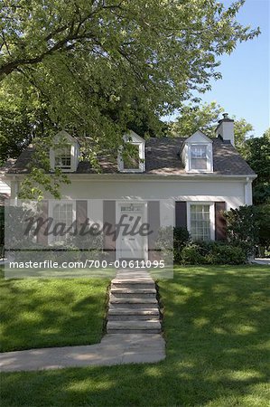 Exterior of House and Front Yard