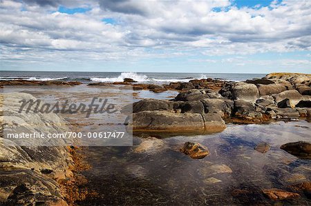 Rocky Shoreline, Nova Scotia, Canada