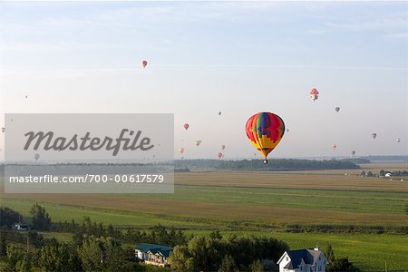 Hot Air Balloons, St Jean, Quebec, Canada