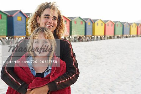 Portrait of Couple at the Beach