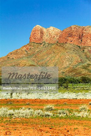 Mountains Near Haasts Bluff, Northern Territory, Australia