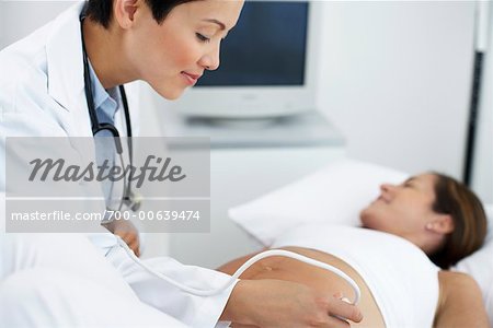 Doctor Performing Ultrasound
