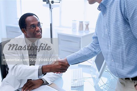 Doctor Shaking Patient's Hand