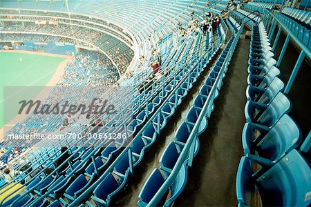 Interior of Rogers Centre, Toronto, Ontario, Canada