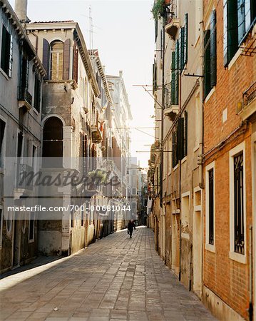 Narrow Street, Venice, Italy