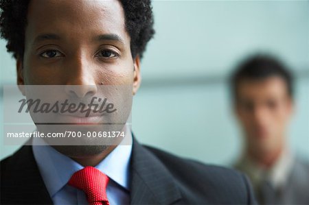 Close-up Portrait of Businessman