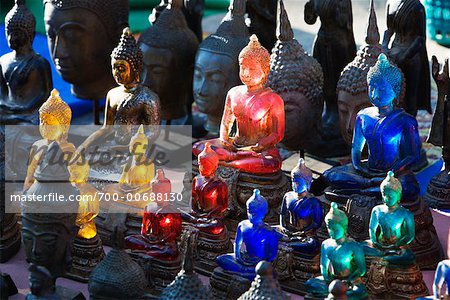 Buddha Statues For Sale, Luang Prabang, Laos