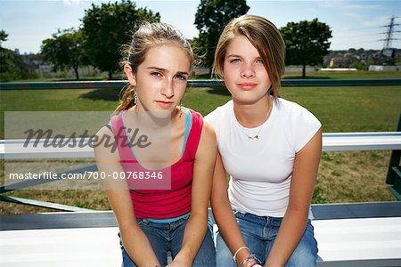 Portrait of Teenaged Girls