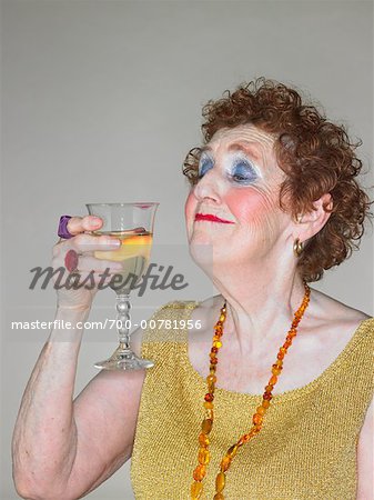 Mature Granny Drink