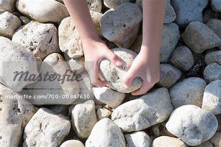 150+ Picking Up Rock Stone Child Stock Photos, Pictures & Royalty