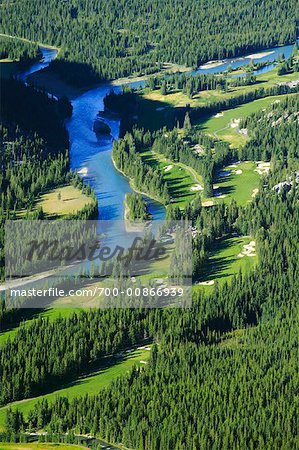 Banff Springs Hotel Golf Course Banff National Park Banff Alberta Canada Stock Photo Masterfile Rights Managed Artist Alec Pytlowany Code 700