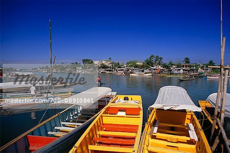 Fishing Boats, Dagupan River, Dagupan City, North Luzon, Philippines