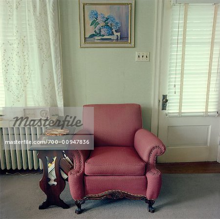 Empty Chair in Room