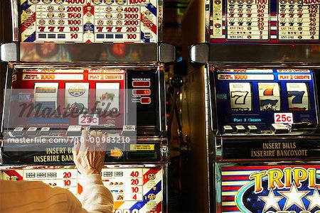 Slot Machine Image Stock