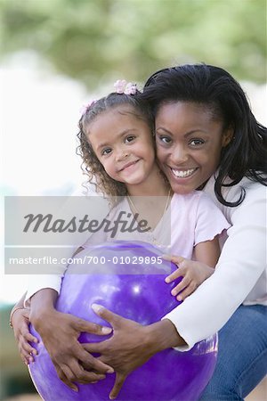 Portrait of Mother & Daughter