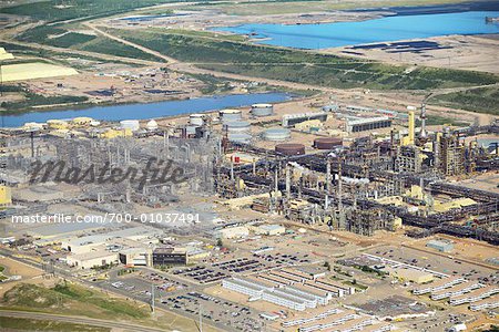 Syncrude Canada Ltd's Mildred Lake Plant, Alberta, Canada