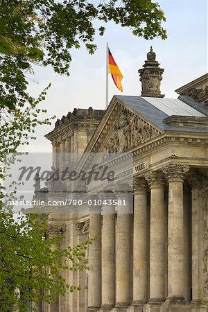 Reichstag Facade, Berlin, Germany