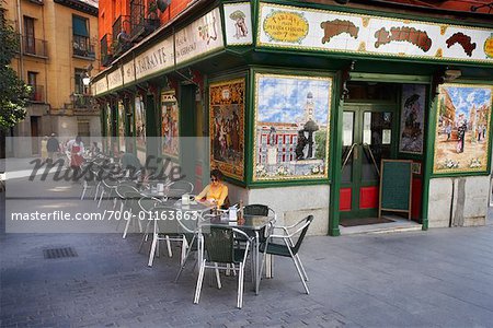 Cafe, Madrid, Spain