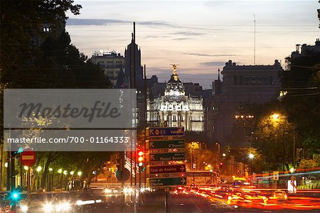 Street Scene, Madrid, Spain