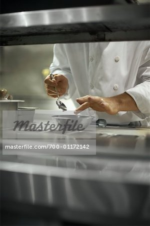 Chef Preparing Meal