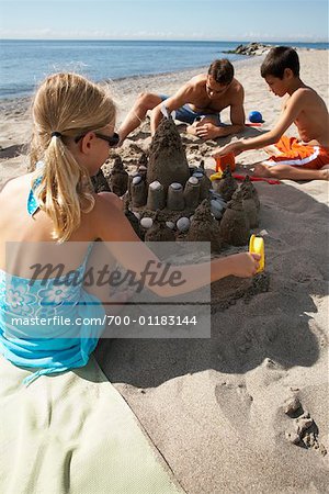 Family at Beach