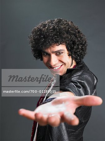 Man With Outstretched Hand Stock Photo Masterfile Rights Managed Artist Masterfile Code 700