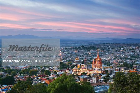 Cityscape, San Miguel de Allende, Mexico
