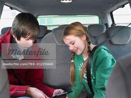 Boy and Girl in Car