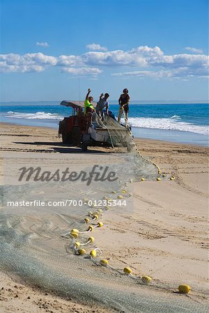 Fishermen, Heath Island, Moreton Island, Queensland, Australia