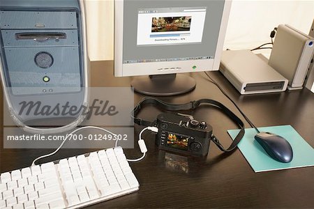 Camera Connected To Computer Stock Photo Masterfile Rights Managed Artist Andy Lee Code 700