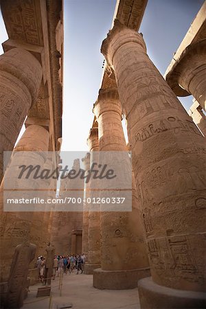 Great Hypostyle Hall, Temple of Amun, Karnak, Luxor, Egypt