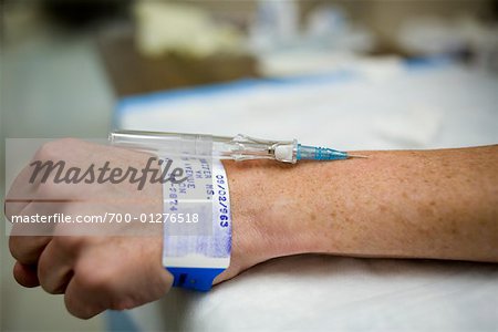 Woman's Arm with Needle