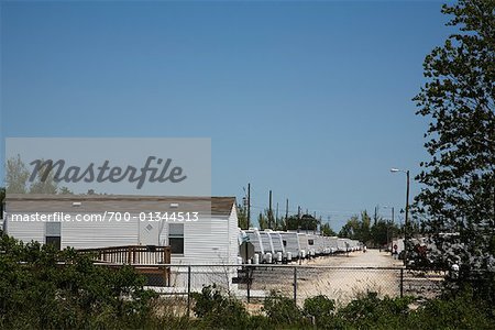 FEMA Modular Home Units, Magnolia, Louisiana, USA