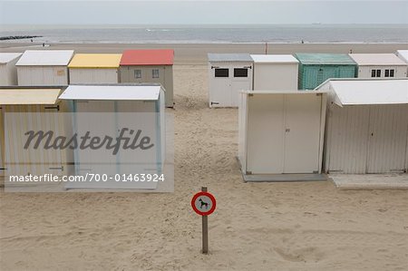 Beach Cottages, Blankenberge, Belgium