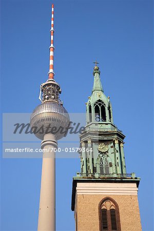 Fernsehturm Tower, Berlin, Germany