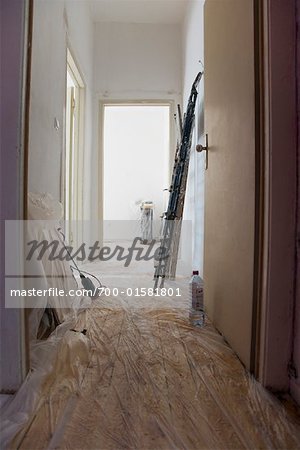 Renovation in Hallway of House