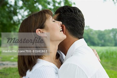 Portrait of Couple Outdoors