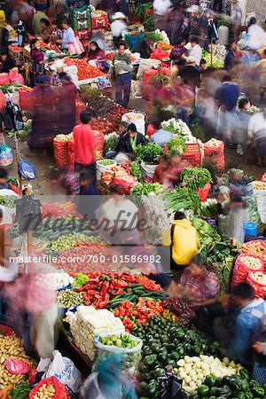 Vegetable Market, Chichicastenango, Guatemala