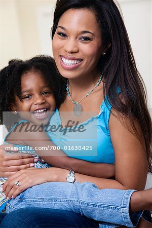 Portrait of Mother and Daughter