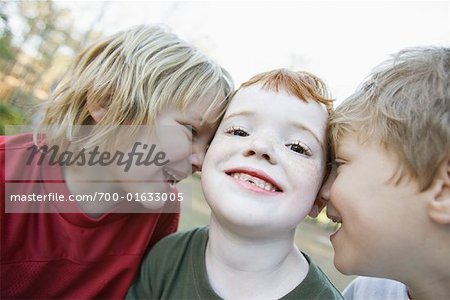 Portrait of Three Boys